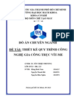 Đồ Án Chuyên Ngành Đề Tài: Thiết Kế Quy Trình Công Nghệ Gia Công Trục Vít-Me