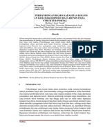 Analisis Perbandingan Rasio Kapasitas Kompos