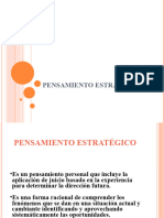 Pensamiento Estrategico