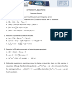 Classwork Route 4 - Problemas de Ecuaciones Diferenciales