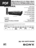 Sony SLV-E130 Service