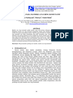 Pembagi Nol Pada Matriks Atas Ring Komutatif