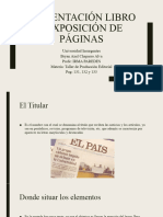 Presentación Libro - Exposición de Páginas