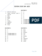 Cam 18 - Listening Test 01 - Key