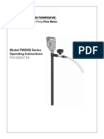 Accessory Manual - Operation Flow Meter FM2000 OIM (106607)