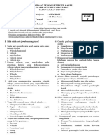 SOAL GEO KLS 12 Paket 15 Dan 20