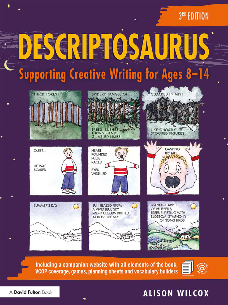 descriptosaurus supporting creative writing for ages 8 14 pdf