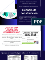 Licencia de Construccion