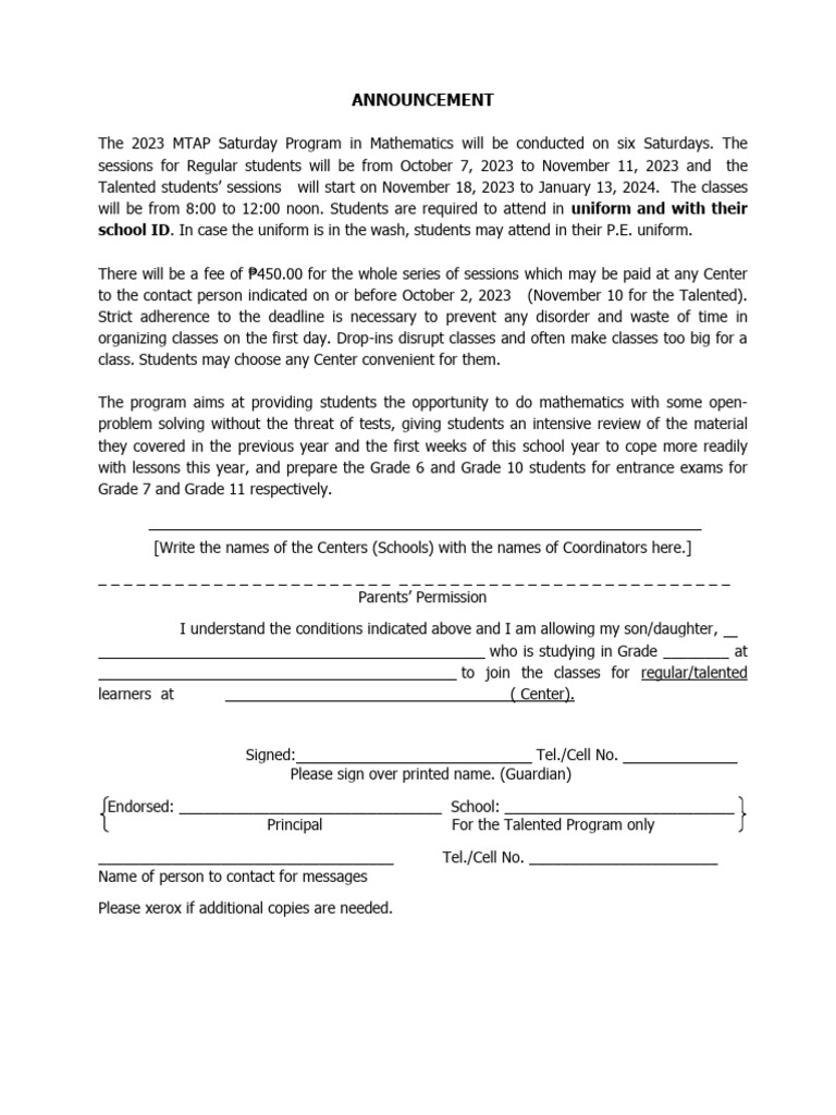 Announcement pdf career growth