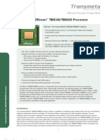 Transmeta Efficeon TM8300/TM8600 Processor