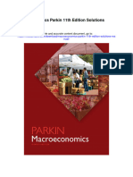 Macroeconomics Parkin 11th Edition Solutions Manual