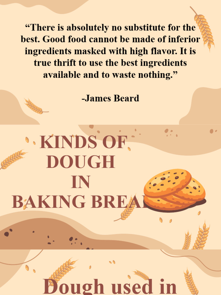 4 Kinds and Methods of Mixing Dough PDF Breads Dough
