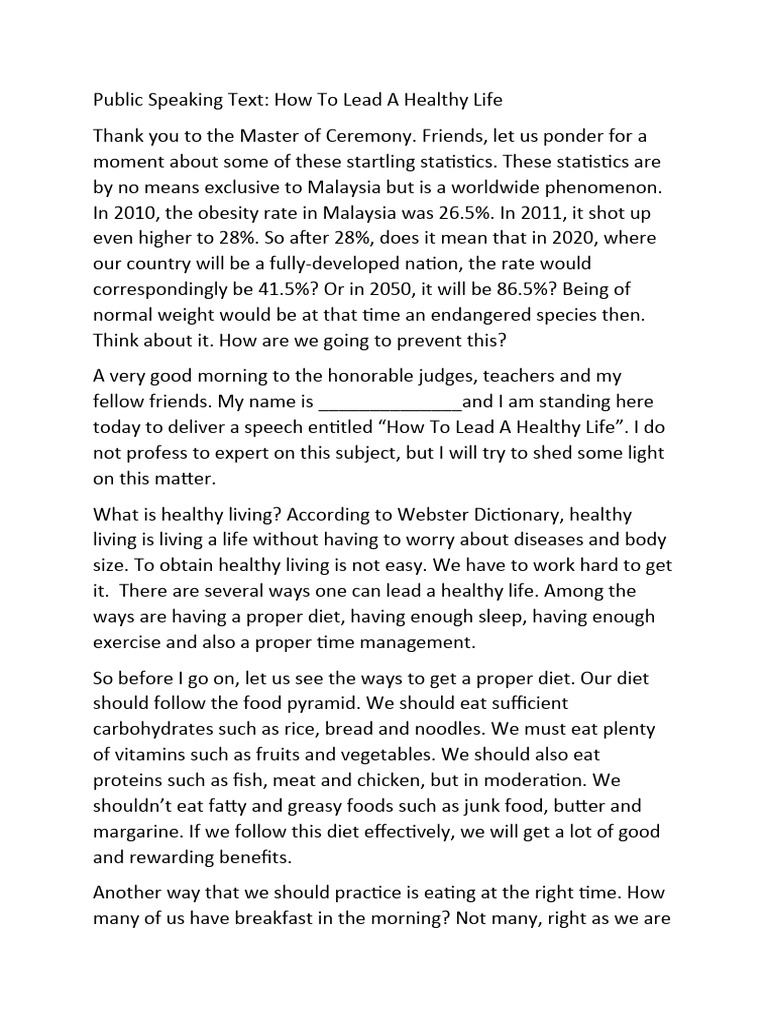 Public speaking text pdf