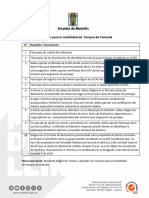 Requisitos para La Modalidad de Compra de Vivienda