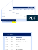 Weekly Timetable