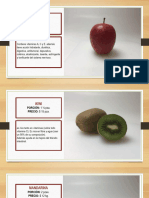 PDF Album Fotografico - Frutas Basado en SMAE