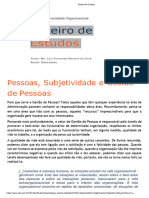 Roteiro de Estudo - Gestão Da Diversidade Organizacional