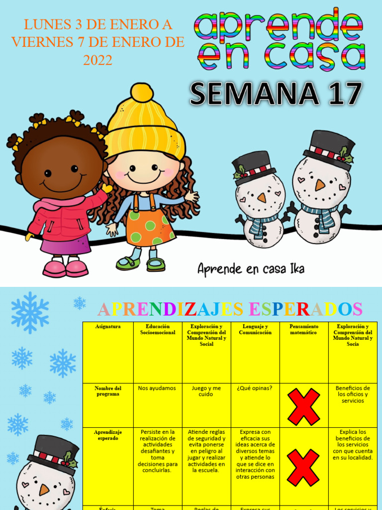 Planeación Educativa del 3 al 7 de enero | PDF | Bailes | Evaluación