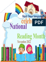 National Reading Month 2022 TARP