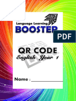 PRINT QR Code Booklet English Year 1