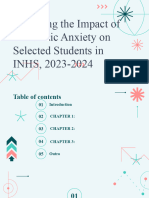 Mathematical Anxiety