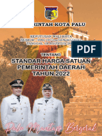 Standar Harga Satuan Palu 2022