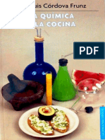La Química y La Cocina - José Luis Córdova Frunz