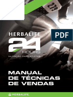 Herbalife 24 Hours - Manual de Tecnicas de Vendas (2017.05)