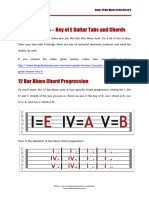 12 Bar Blues Tabs Key of E