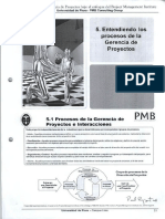 5 Entendimiento de los procesos de la Gerencia de Proyectos