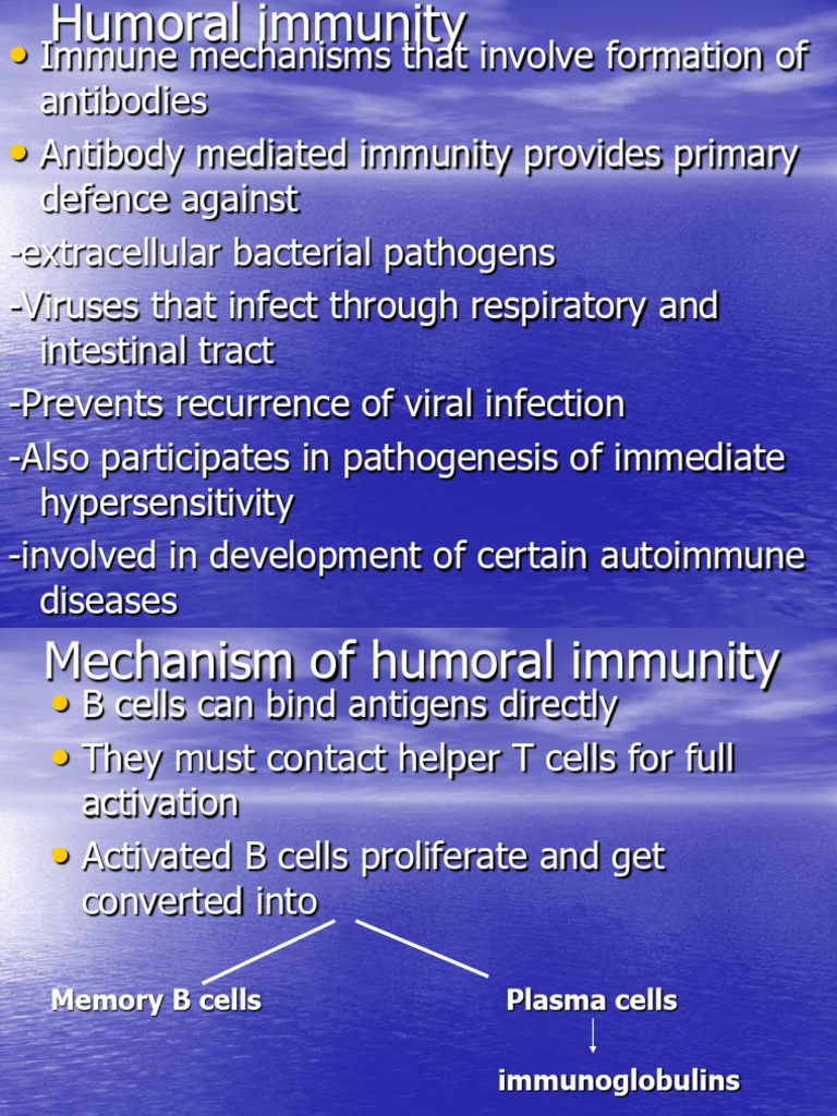 Understanding Humoral Immunity Mechanisms | PDF | Antibody | Immune System