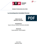 La Investigación Contable Pericial