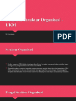 Desain Organisasi - UKM