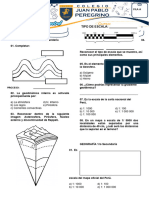 Evaluación Bimestral 1ro Secundaria