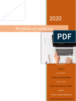 Portfolio of Evidence - Cendejas Medina Mariajose