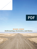 Anthropology Economics and Choice Book