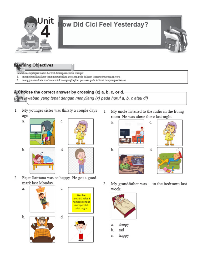 4 Kumpulan Soal Unit 4 Pdf
