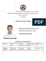 Applicant Page