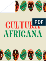 Cultura Africana - Trabalho de África - Mauro, Nayara, Ruan