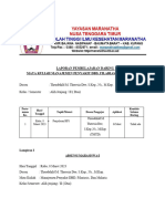 Mailing Laporan Perkuliahan Online Mata Kuliah DBD Filariasis Dan Malaria