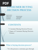 Consumer Buying Decision Process