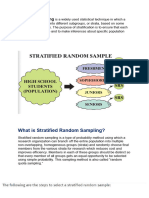 Stratified Sample