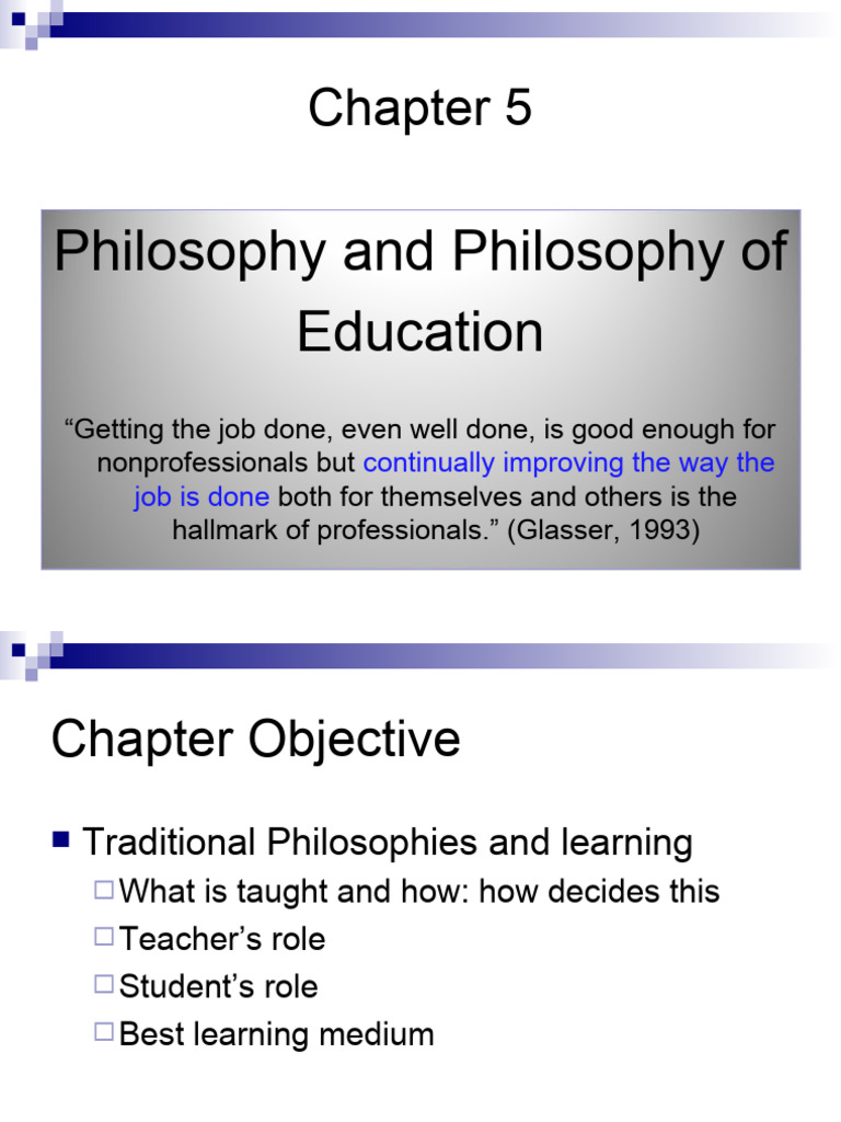 Ch-5 Overview Philosophy | PDF | Reality | Philosophy Of Education