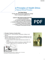 2 Theories Principles of Health Ethics Other Ethical Principles2