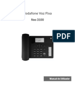 Manual de Utilizador Neo 3100