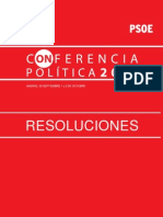 Resoluciones Conferencia Política 2011