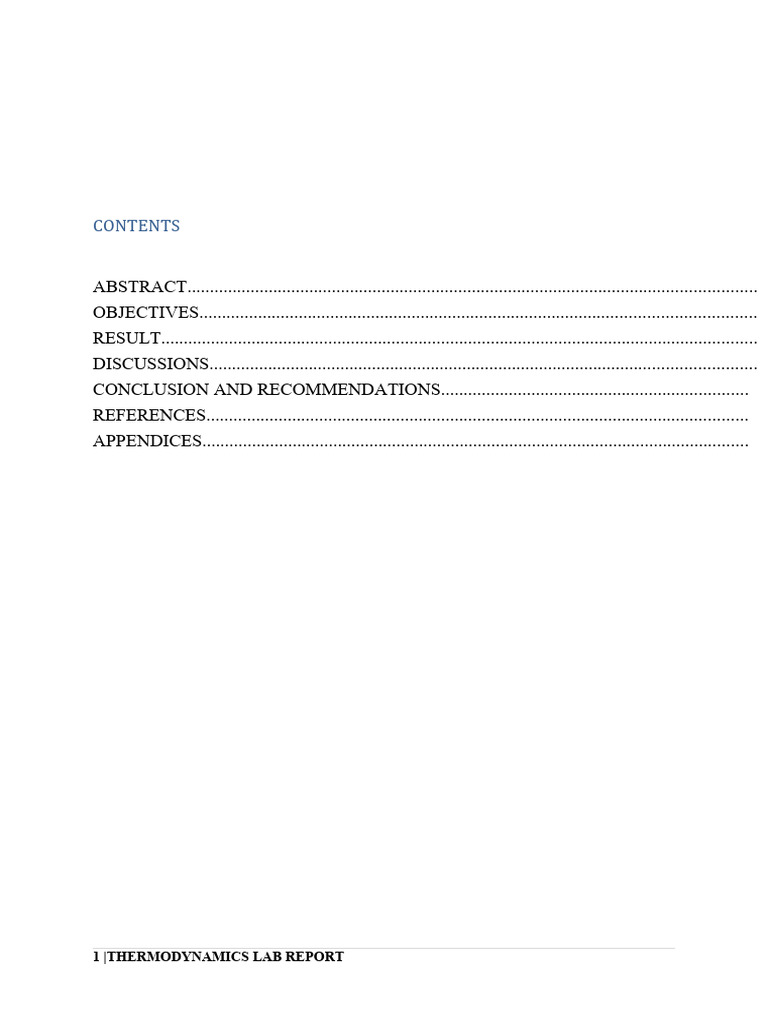 Lab Report Thermodynamics Exp 3 | PDF | Turbine | Pump