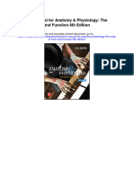 Solution Manual For Anatomy Physiology The Unity of Form and Function 8th Edition