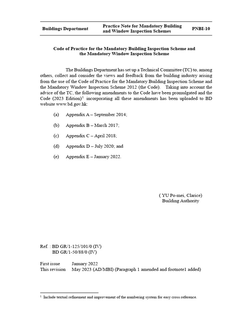 Mandatory Building & Window Inspection Guide | PDF | Window | Screw
