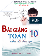 Bai Giang Toan 10 Chan Troi Sang Tao Tap 1